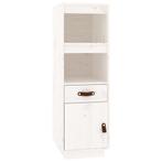 Hoge Kast Grenenhout Wit 34x40 | Retour Deal | -40%, Verzenden, Nieuw