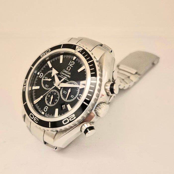 Omega - Seamaster Planet Ocean 600M - 2210.50 - Homme -, Handtassen en Accessoires, Horloges | Heren