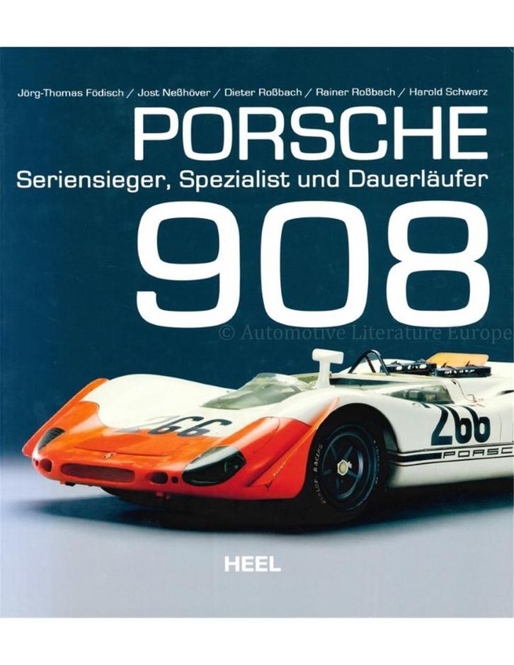 PORSCHE 908, SERIENSIEGER, SPEZIALIST UND DAUERLÄUFER, Boeken, Auto's | Boeken, Ophalen of Verzenden