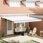 vidaXL Automatische Uittrekbare Ligbed Wit 450x300 cm, Tuin en Terras, Verzenden, Nieuw