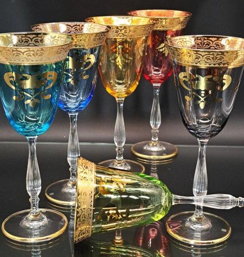 Artemisia - Verre à vin (6) - Cordis - Cristal, Antiek en Kunst, Antiek | Glaswerk en Kristal