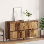 vidaXL Dressoirs 2 pcs Oud hout 120 x 35 x 70 cm Bewerkt, Huis en Inrichting, Verzenden, Nieuw