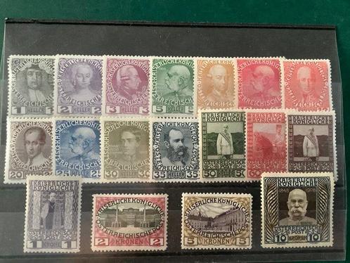 Oostenrijk 1908 - Jubileumset MNH - Michel 139/156, Postzegels en Munten, Postzegels | Europa | Oostenrijk