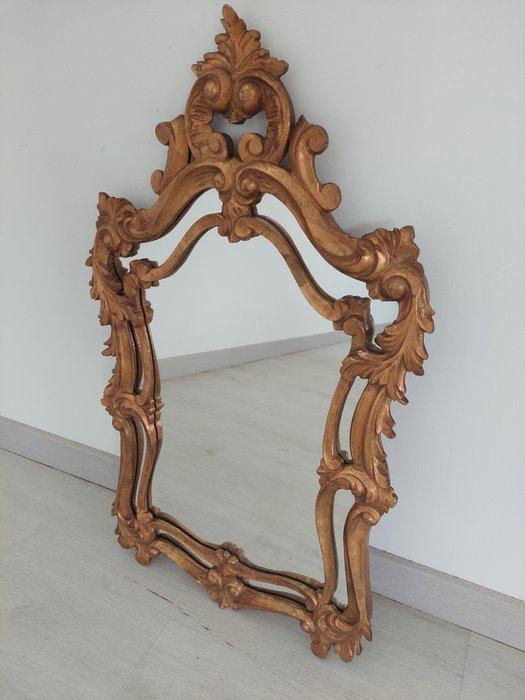 Spiegel - Glas, Hout, Antiek en Kunst, Antiek | Overige Antiek