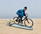 Figurine - Tintin en vélo avec Milou - le Lotus Bleu - Pixi, Nieuw