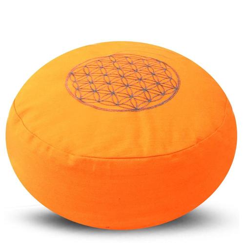 Meditatiekussen met Borduursel - Flower of Life, Sport en Fitness, Gezondheidsproducten en Wellness, Ophalen of Verzenden