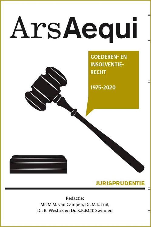 Ars Aequi Jurisprudentie  -   Jurisprudentie Goederen- en, Livres, Science, Envoi