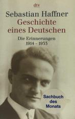 Geschichte Eines Deutschen. Die Erinnerungen 1914-1933, Boeken, Verzenden, Gelezen, Sebastian Schaffner