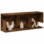 vidaXL Wandkast 80x20x30 cm bewerkt hout gerookt, Huis en Inrichting, Kasten | Wandmeubels, Verzenden, Nieuw