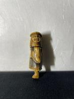 Edo-periode Japanse netsuke – hertenhoorn Nanban-volk /