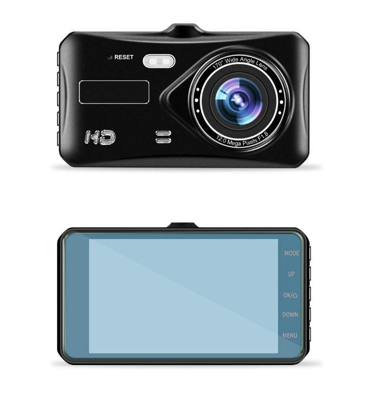 DrPhone DC6 Auto Dashcam Voor en Achter - Video Recorder FHD, Autos : Divers, Dashcams, Envoi