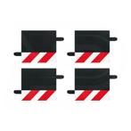 Slipstrook Buitenrand voor 1/4 rechte baandelen 4 stuks - 20, Verzenden, Nieuw