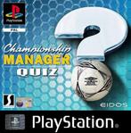 Championship Manager Quiz  (PS1 tweedehands game), Ophalen of Verzenden