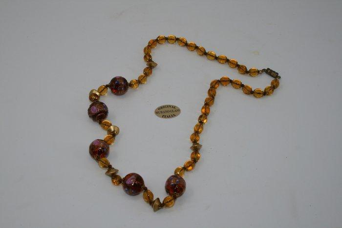Murano-glas - Halsketting - ketting van Murano-glas, Antiek en Kunst, Antiek | Glaswerk en Kristal