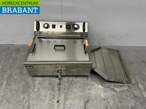 RVS Visfriteuse Oliebolfriteuse Friteuse Frituur 20 liter, Zakelijke goederen, Horeca | Keukenapparatuur, Ophalen of Verzenden