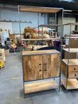 Boekenkast groot, mangohout (nieuw, outlet)