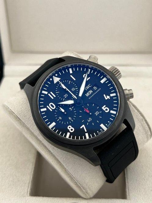 IWC - Top Gun Pilot Chronograph - IW389101 - Homme - 2020 et, Handtassen en Accessoires, Horloges | Antiek