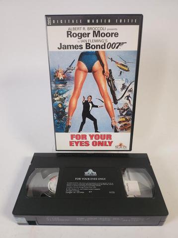 007 James Bond: For Your Eyes Only VHS, Ophalen of Verzenden