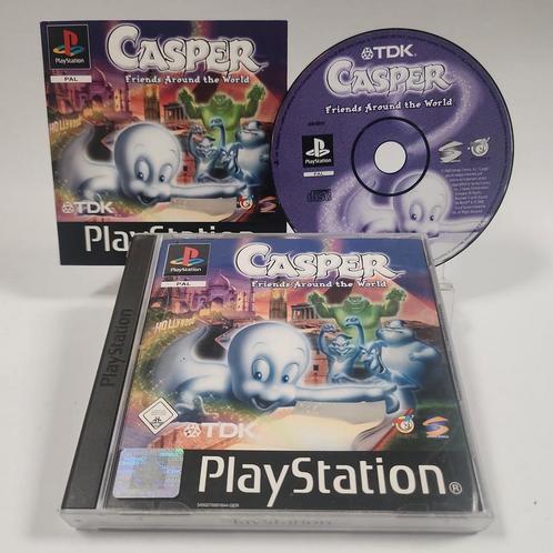 Casper: Friends Around the World Playstation 1, Games en Spelcomputers, Games | Sony PlayStation 1, Zo goed als nieuw, Ophalen of Verzenden