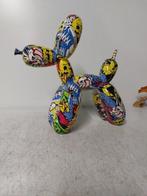 Statue, street Art balloon dog - 24 cm - polyresine