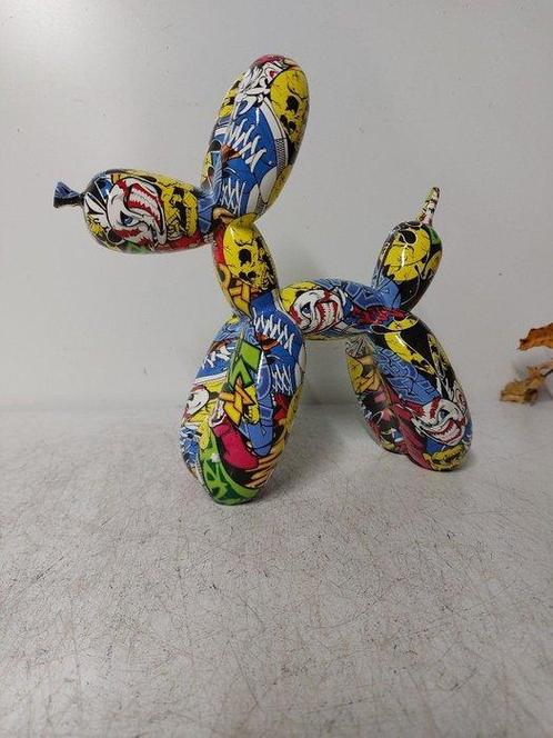 Statue, street Art balloon dog - 24 cm - polyresine, Antiek en Kunst, Curiosa en Brocante