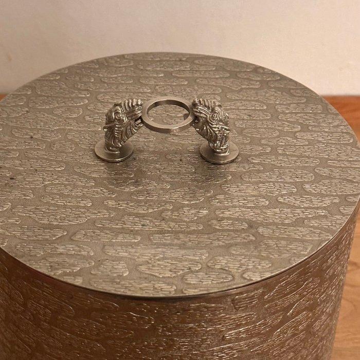 Ijsemmer - Metaal - Vintage ijsemmer, Antiek en Kunst, Antiek | Keukengerei