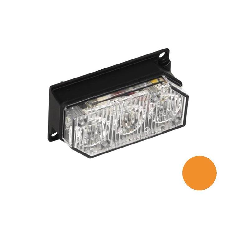 Led Flitser 3-Leds Oranje, Auto-onderdelen, Verlichting, Nieuw, Ophalen of Verzenden