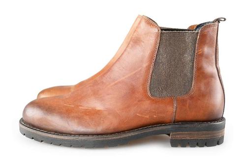 Omoda Chelsea Boots in maat 41 Bruin | 10% extra korting, Kleding | Heren, Schoenen, Bruin, Zo goed als nieuw, Boots, Verzenden