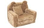 Kinderfauteuil - slaapbankje - corduroy - 51x40x41cm - ka..., Kinderen en Baby's, Ophalen of Verzenden, Nieuw