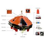 Bieden: Zodiac XTREM 10 person SOLAS certified inflatable l, Watersport en Boten, Ophalen of Verzenden, Nieuw