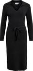 VILA VIMARLA COLLAR L/S KNIT DRESS Dames Jurk - Maat M