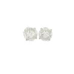 Oorbellen - 18 karaat Witgoud -  1.24ct. tw. Diamant, Nieuw