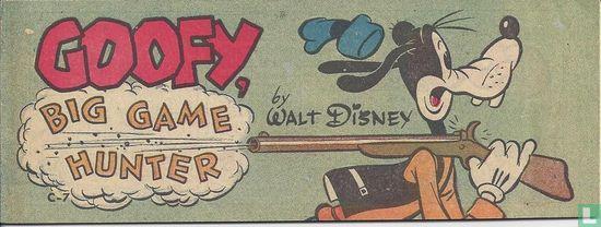 Goofy, Big Game Hunter - 1951, Livres, BD, Envoi