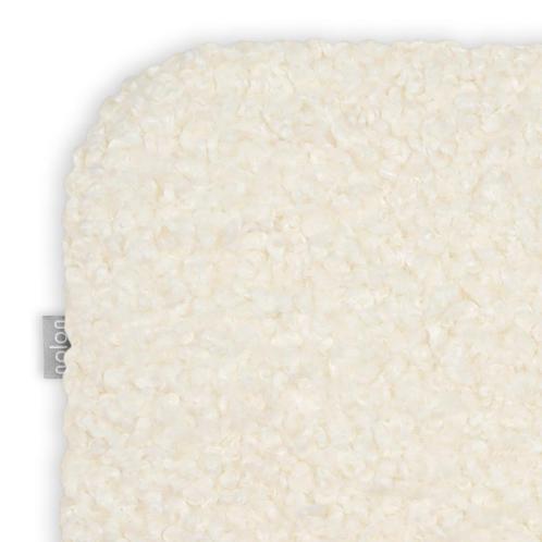 Teddystof zitkussen | stoelkussen | Wit, Huis en Inrichting, Woonaccessoires | Kussens, Wit, Nieuw, Verzenden