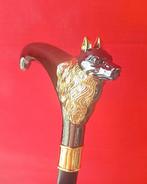 Wandelstok - Metaal, gelakt.