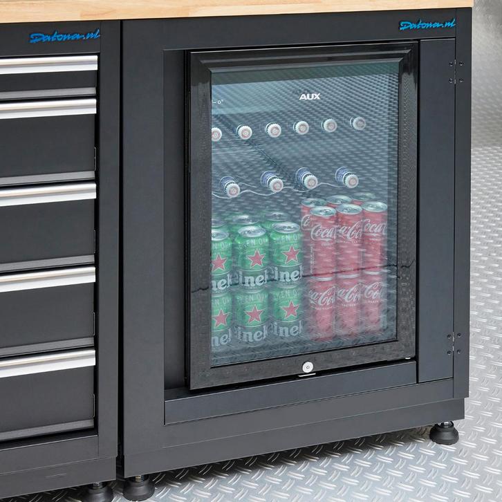 Datona Werkplaatskoelkast Premium - Datona - Mat zwart, Doe-het-zelf en Bouw, Werkbanken, Ophalen of Verzenden