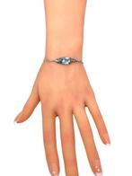 Zonder minimumprijs - Armband Zilver Spinel - Art deco, Nieuw