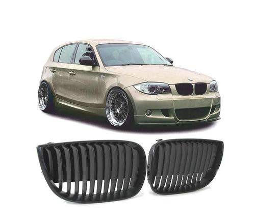 CALANDRES BMW E81 E87 LOOK M PERFORMANCE 04-07 BORD FIN NOIR, Auto-onderdelen, Carrosserie, Verzenden