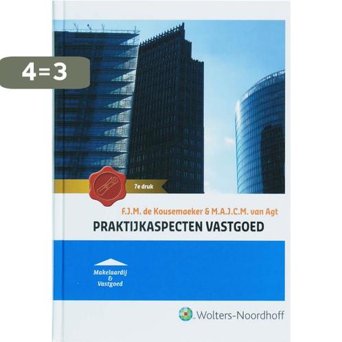 Praktijkaspecten vastgoed 9789001494001, Boeken, Schoolboeken, Gelezen, Verzenden