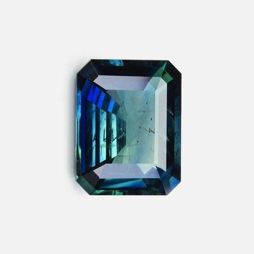 1 pcs Bleu Saphir - 2.33 ct - Gemological Institute of, Handtassen en Accessoires, Edelstenen