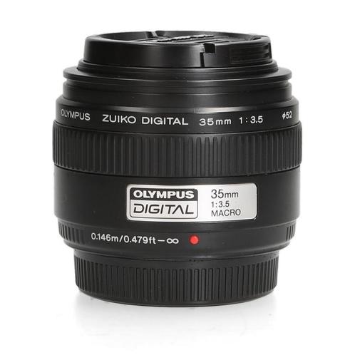 Olympus 35mm F3.5 Macro M.Zuiko Digital ED - Four Thirds, Audio, Tv en Foto, Foto | Lenzen en Objectieven, Zo goed als nieuw, Ophalen of Verzenden