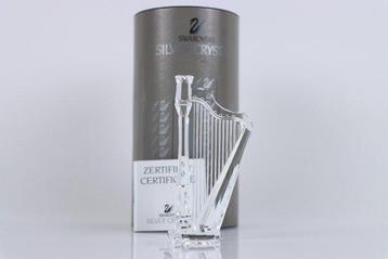 Figure - Swarovski Crystal - Harp (Boxed + Certificate) -