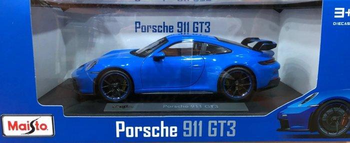 Maisto 1:18 - Modelauto - Porsche 911 GT3, Hobby & Loisirs créatifs, Voitures miniatures | 1:5 à 1:12