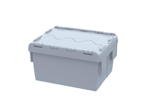 Distributiebak 400x300x210 mm Nestbaar Stapelbaar Grijs, Zakelijke goederen, Kantoor en Winkelinrichting | Magazijn, Stelling en Opslag