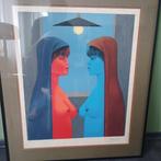 Félix Labisse (1905-1982) - Lithographie - Femmes nues, Antiek en Kunst