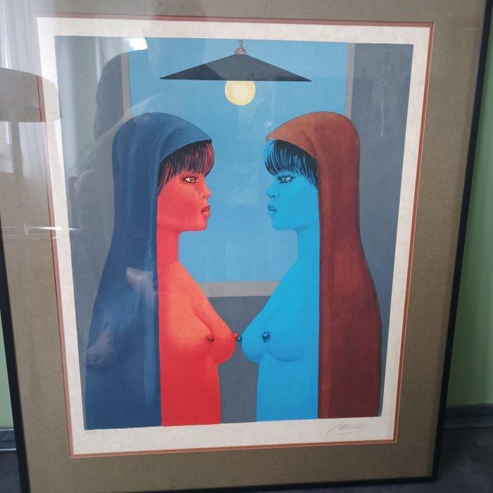 Félix Labisse (1905-1982) - Lithographie - Femmes nues, Antiek en Kunst, Antiek | Overige Antiek