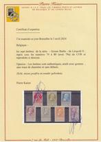 België 1905 - reeks Leopold II Grove baard, met CERTIFICAAT