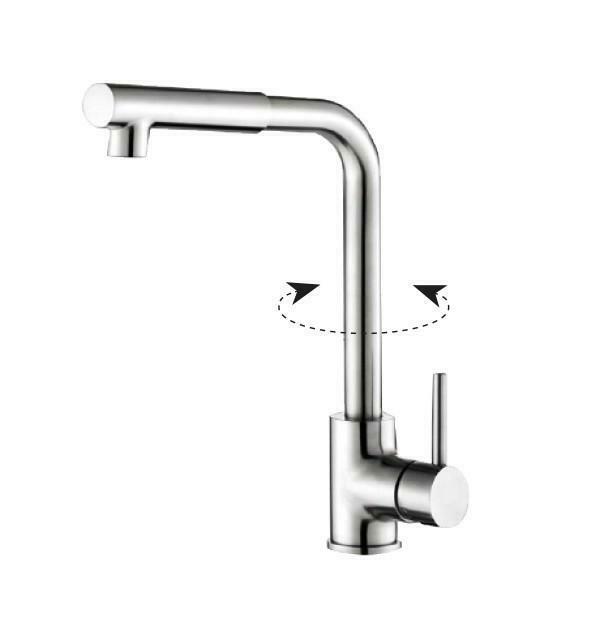 Giga RVS-304 Ore-Plus keukenkraan, Doe-het-zelf en Bouw, Sanitair, Ophalen of Verzenden