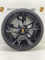 Porsche Taycan ORIGINELE 21inch Cross Unizwart met banden, Nieuw, 21 inch, Banden en Velgen, Personenwagen