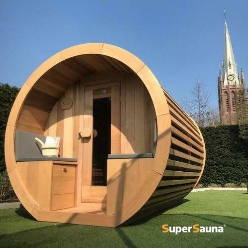 Buiten Sauna / barrelsauna / barrel sauna PROMOS SuperSauna®